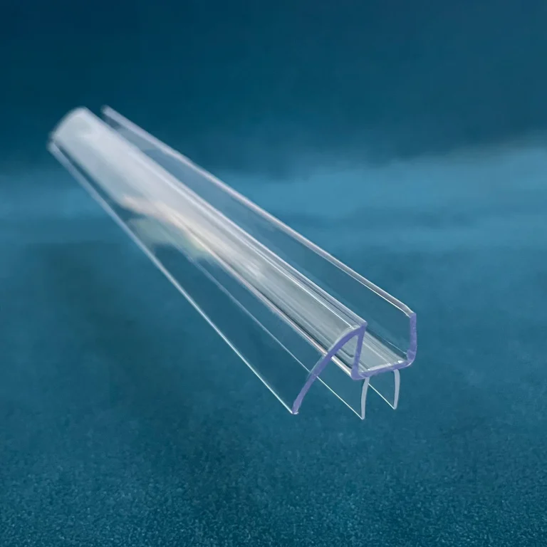 Drip Rail Seals Bottom Super Clear Shower Door PVC Seal J78 make with SIMBA